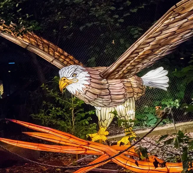 Águila luminosa LED