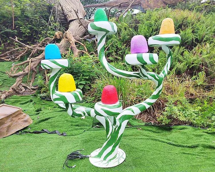 Árbol de caramelos decorativo