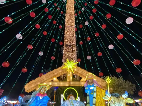 Árbol de luz gigante LED