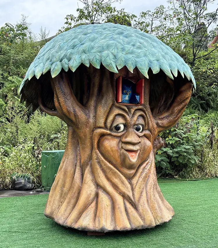 Árboles parlantes animatrónicos