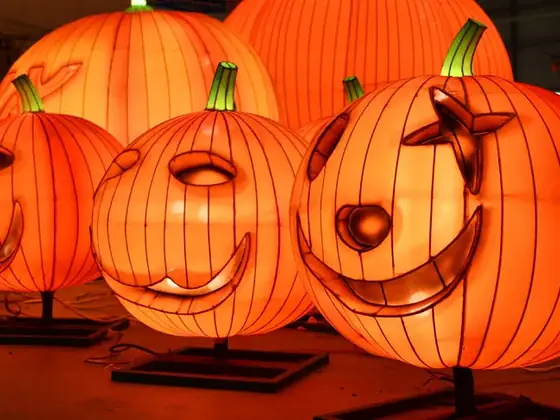 Calabazas luminosas LED (Halloween)