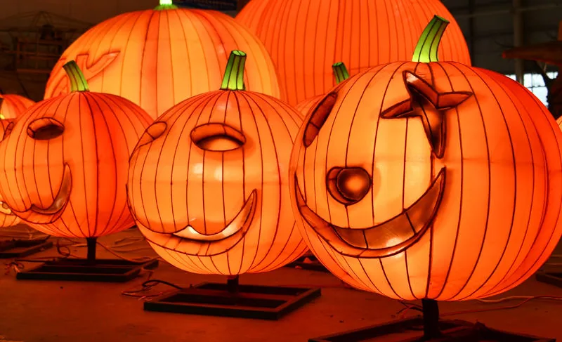 Calabazas luminosas LED (Halloween)