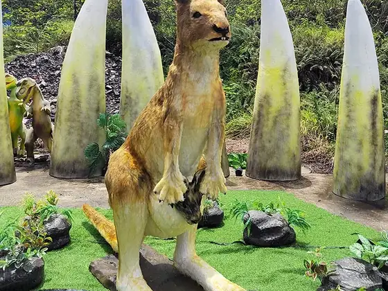 Canguro animatrónico