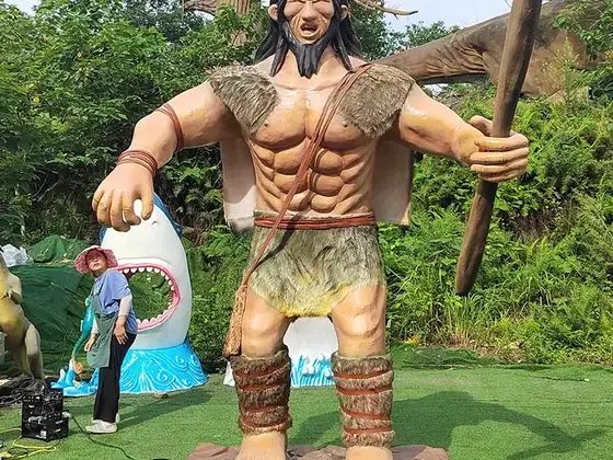 Cíclope gigante animatrónico