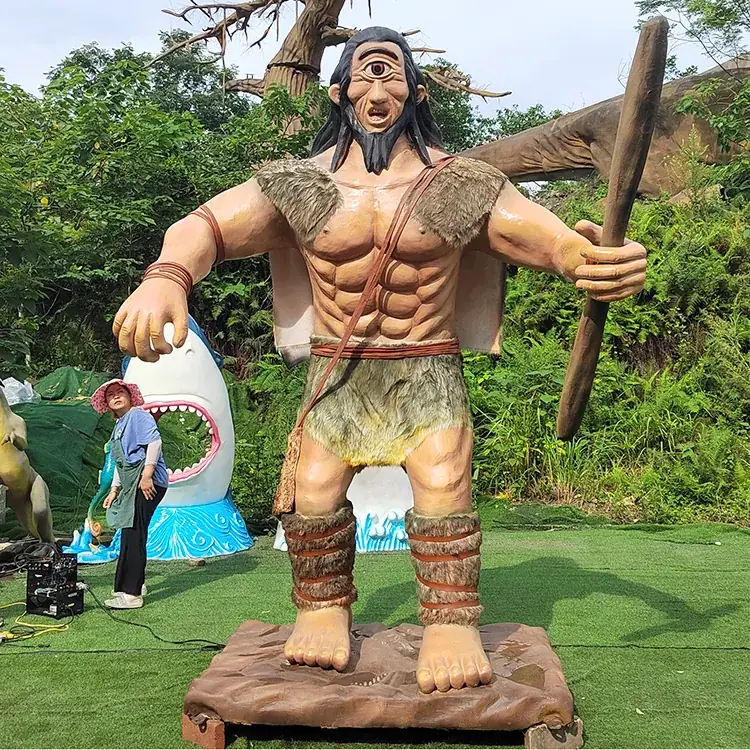 Cíclope gigante animatrónico