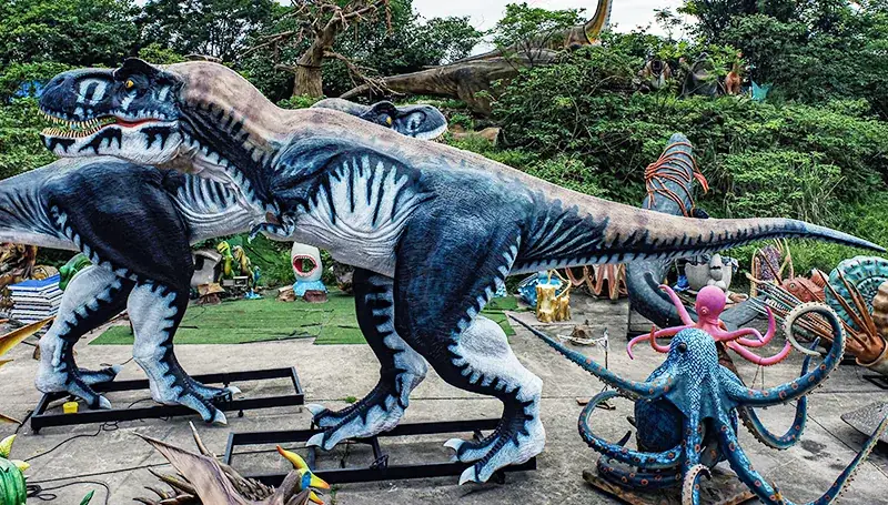 Deinonychus animatrónico
