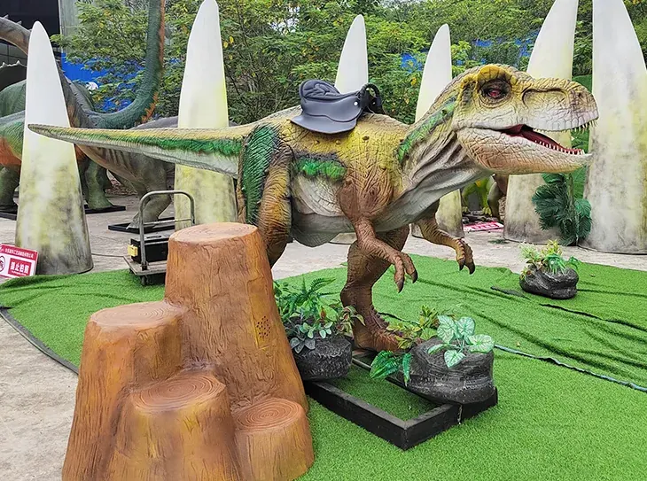 Atracciones y paseos de dinosaurio