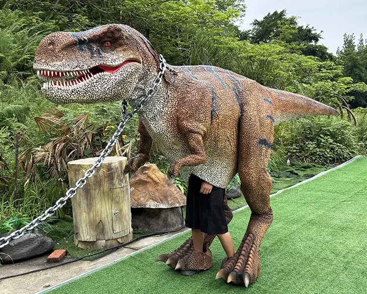 Disfraces realistas de dinosaurio
