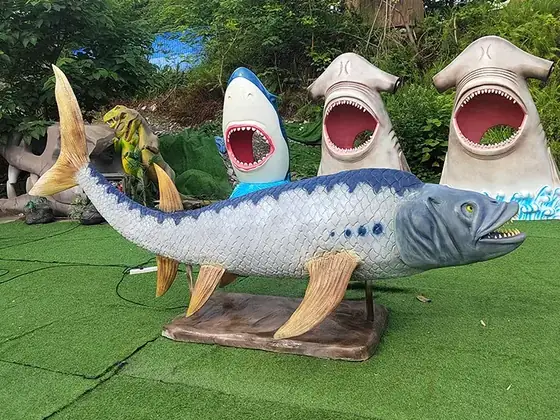 Dunkleosteus animatrónico