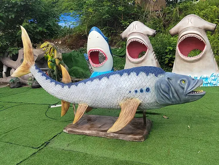 Dunkleosteus animatrónico