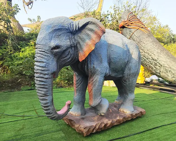 Elefante animatrónico