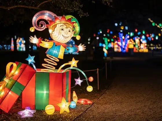 Elfo sorpresa luminoso LED