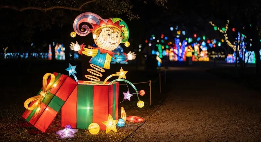 Elfo sorpresa luminoso LED