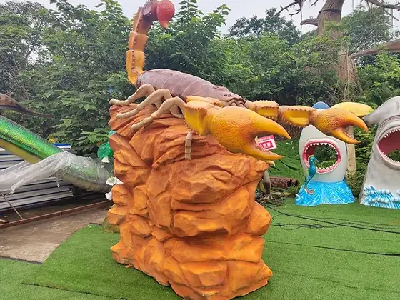 Escorpión gigante animatrónico