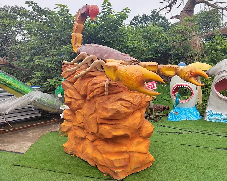 Escorpión gigante animatrónico