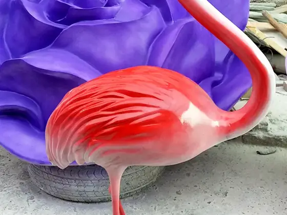 Flamenco rosa gigante