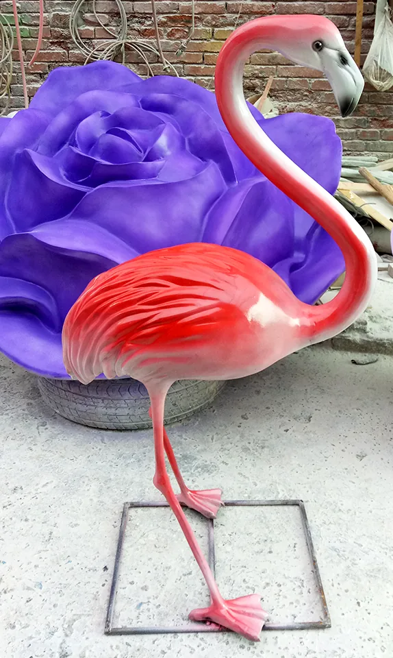 Flamenco rosa gigante