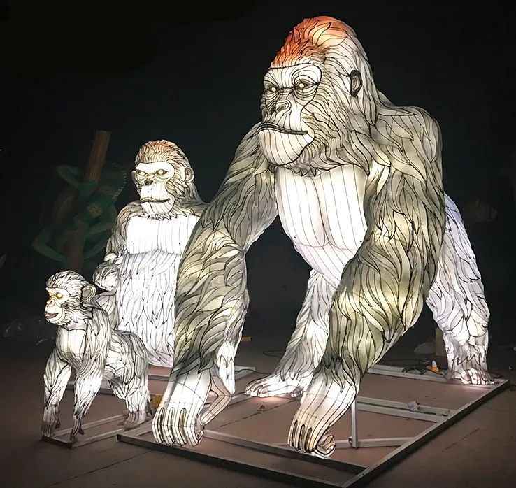 Animales y naturaleza luminosos