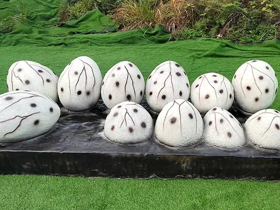Huevo de dinosaurio gigante