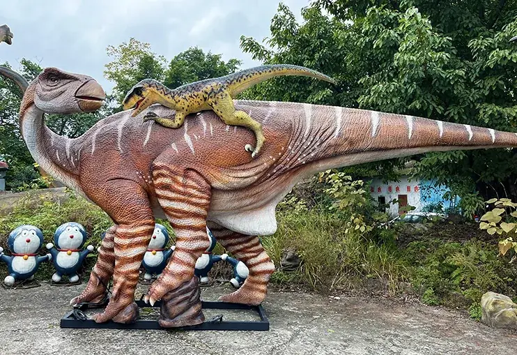 Iguanodon animatrónico