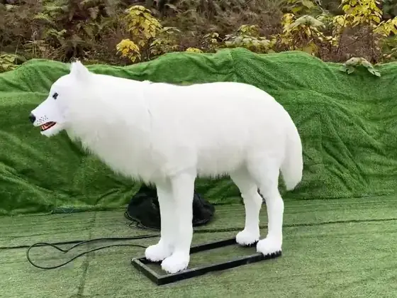 Lobo animatrónico