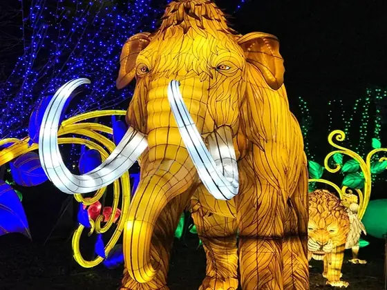 Mamut luminoso LED