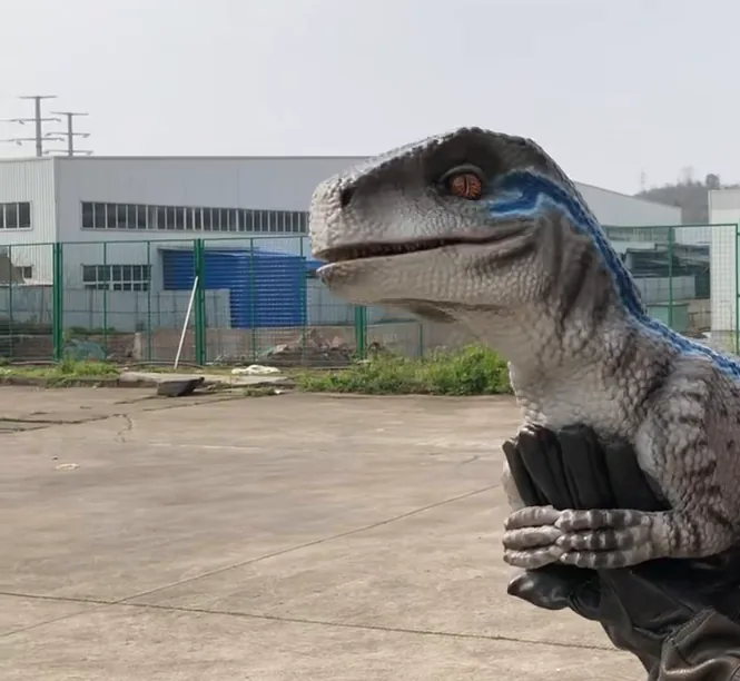 Marioneta de cría de Velociraptor