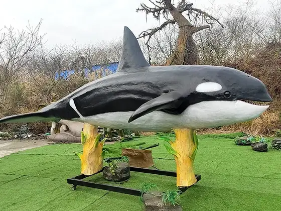 Orca animatrónica