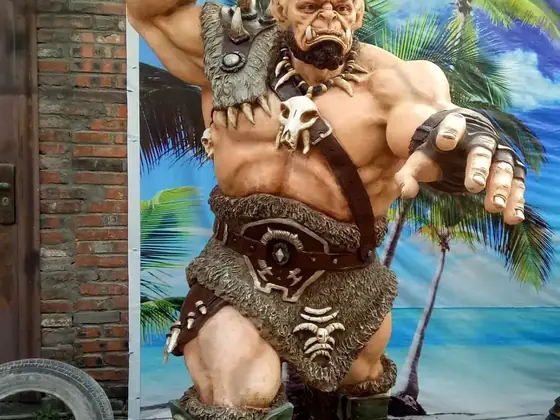 Orco guerrero gigante