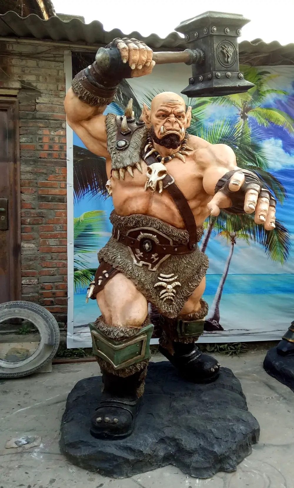 Orco guerrero gigante