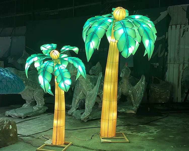 Palmera luminosa LED