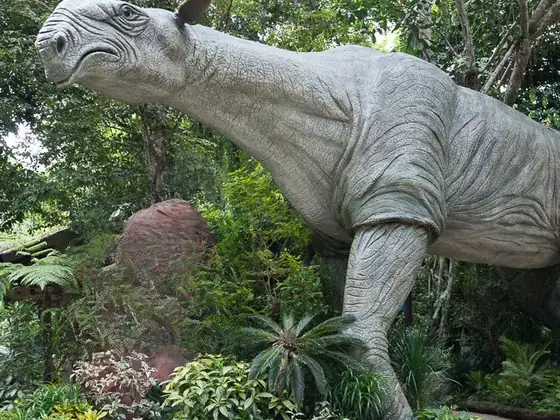 Paraceratherium animatrónico