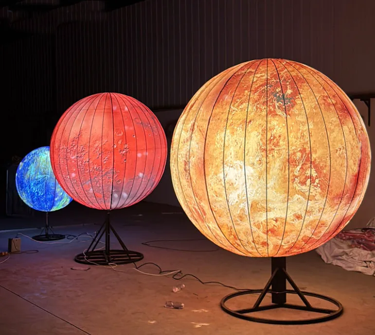 Planetas luminosos LED (sistema solar)