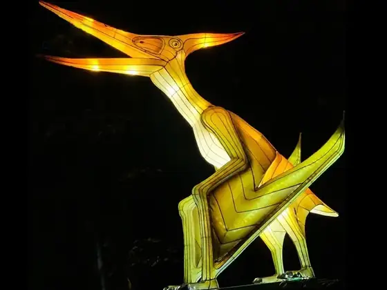 Pterosaurio luminoso LED