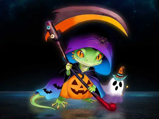 Segador de Halloween luminoso LED