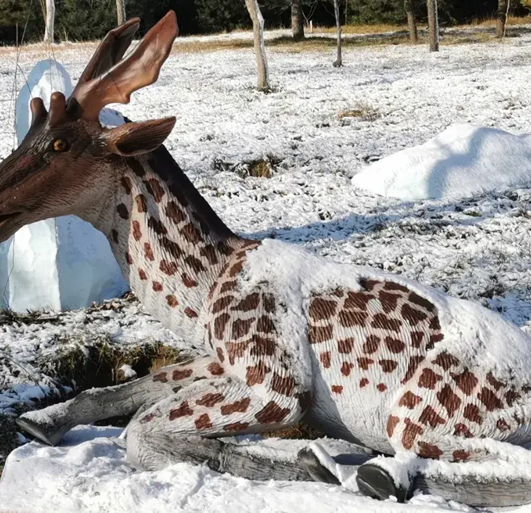 Sivatherium animatrónico