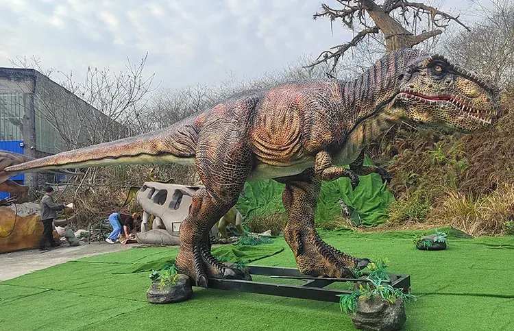 Dinosaurios animatrónicos a tamaño real